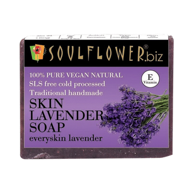 Soulflower Skin Lavender Soap