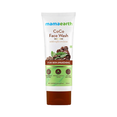 Mamaearth Coco Face Wash For Healthy Skin | Paraben & SLS-Free | Face Care Product For All Skin Types