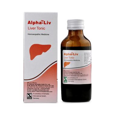 Dr Willmar Schwabe India Alpha-Liv Liver Tonic