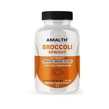 Amalth Broccoli Sprout Extract Veg Capsules