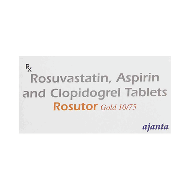 Rosutor Gold 10/75 Tablet