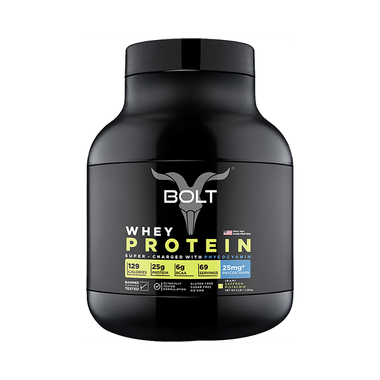 Bolt Whey Protein For Muscle Growth & Lean Muscle Mass | Flavour Powder Irani Saffron Pistachio