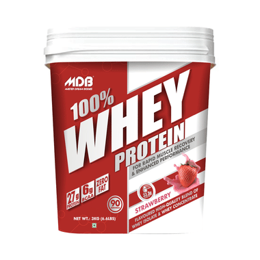 MDB Master Dream Bodies 100% Whey Protein Strawberry