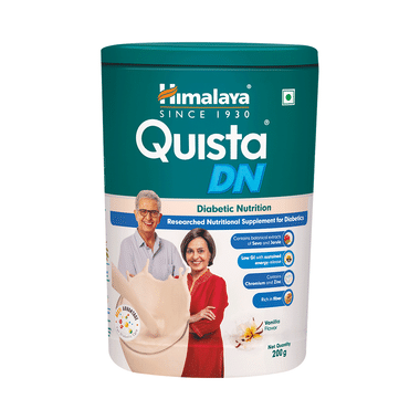 Himalaya Quista DN | Nutritional Supplement For Diabetics | Flavour Vanilla Powder