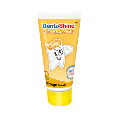 DentoShine Mango Gel Toothpaste For Kids