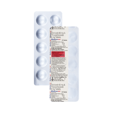 Miofree ET 60mg/8mg Tablet