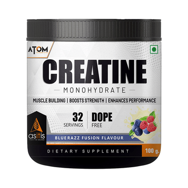 AS-IT-IS Nutrition Atom Creatine Monohydrate Bluerazz Fusion