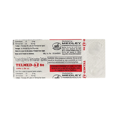 Telmed-AZ 80 Tablet