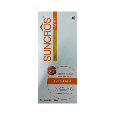 Suncros Soft SPF 50+ Sunscreen PA+++ | Water-Resistant Lotion