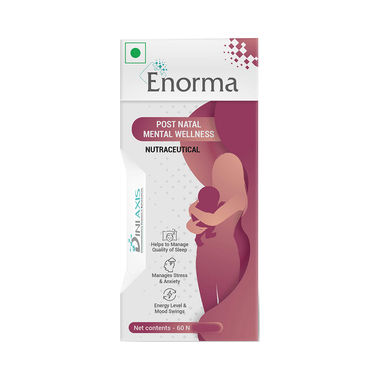 Enorma Post Natal Mental Wellness Nutraceutical Capsule