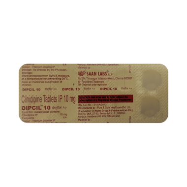 Dipcil 10mg Tablet