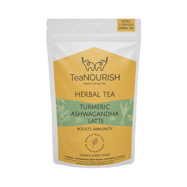 TeaNourish Herbal Tea Turmeric Ashwagandha Latte