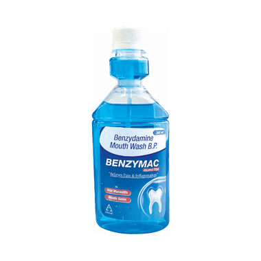 Benzymac Mouth Wash Alcohol Free