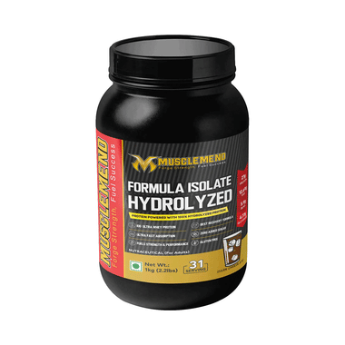 Musclemend Formula Isolate Hydrolyzed Powder Dark Chocolate