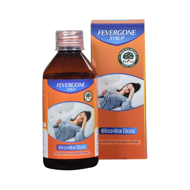 Raasa Fevergone Ayurvedic Syrup For Fever, Body Pain, Headache, Chills & Weakness Relief Syrup