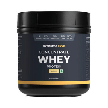 Nutrabay Concentrate Whey Protein Powder Mango