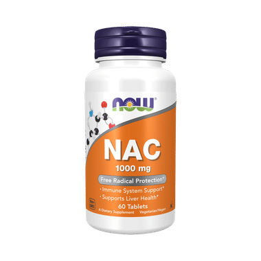 Now NAC 1000mg Tablet