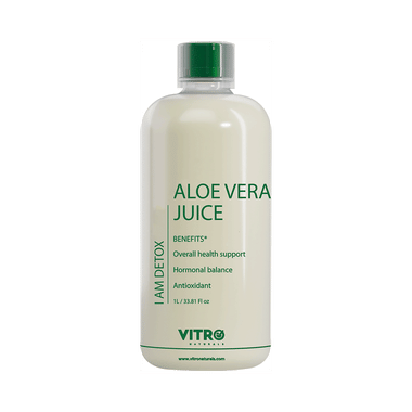 Vitro Aloe Vera Juice | Supports Skin Glow, Digestion & Weight Management | No Added Sugar