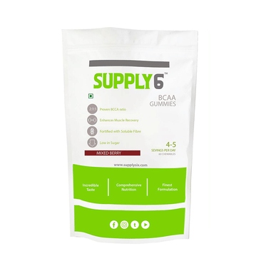 <span style='color:#626A7A'>Supply6 BCAA Gummies Mixed Berry</span>