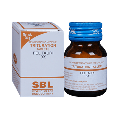 SBL Fel Tauri Trituration Tablet 3X