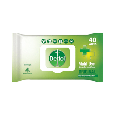 Dettol Original Multi-Use Skin & Surface Wipes