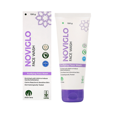 Noviglo Face Wash | Fights Acne | Removes Tan & Marks | Exfoliates Gently For Clearer Skin