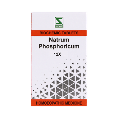 Dr Willmar Schwabe India Natrum Phosphoricum Biochemic Tablet 12X