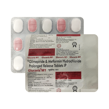 Glucoris M1 Tablet PR