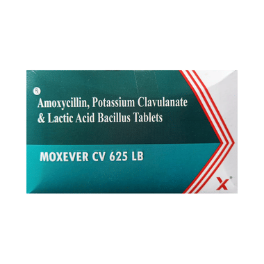 Moxever CV 625 LB Tablet