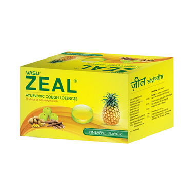 Vasu Zeal Lozenges Pineapple