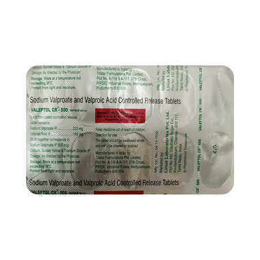 Valeptol -CR 500 Tablet