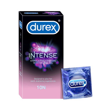 Durex Intense Stimulating Condom with Desirex Gel