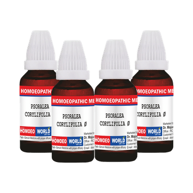 Dr. Majumder Homeo World  Psoralea Corylifolia Mother Tincture (30ml Each) Q