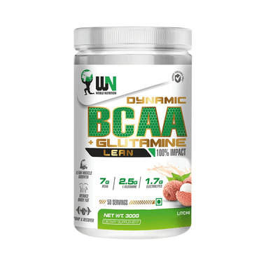 WN World Nutrition Dynamic BCAA + Glutamine Lean Litchi