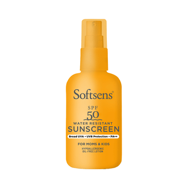 Softsens Water Resistant Sunscreen Lotion SPF 50