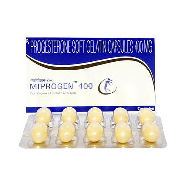 Miprogen 400 Soft Gelatin Capsule