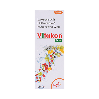 Vitakon Syrup Sugar Free