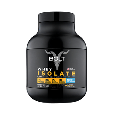Bolt Whey Isolate Powder Alphonso Mangoza