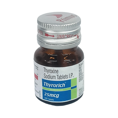 Thyrorich 25mcg Tablet