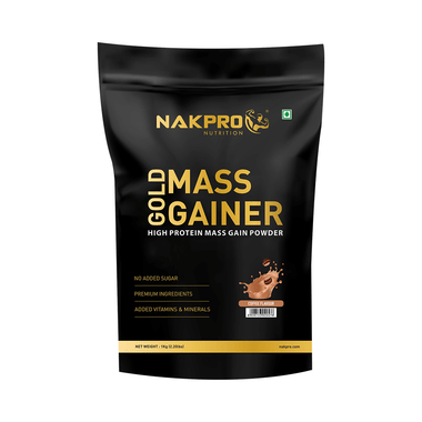 Nakpro Nutrition Gold Mass Gainer Powder Coffee