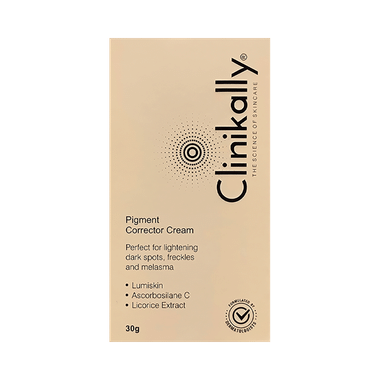 Clinikally Pigment Corrector Cream with Licorice Extract | For Dark Spots, Freckles & Melasma