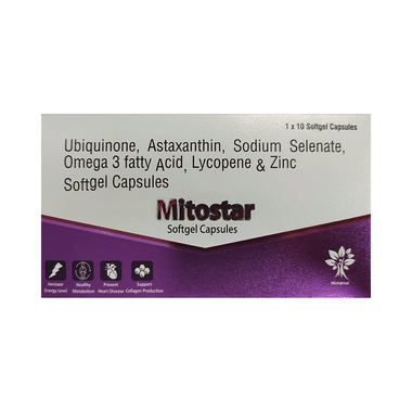 Mitostar Soft Gelatin Capsule