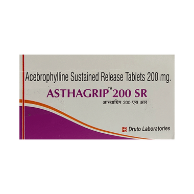 Asthagrip 200 SR Tablet