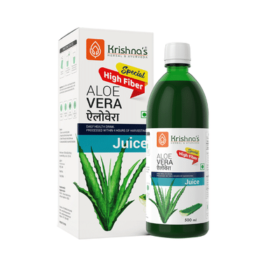 Krishna's Premium Aloe Vera High Fibre Juice