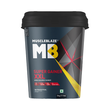 MuscleBlaze Super Gainer XXL for Muscle Growth | No Added Sugar | Chocolate