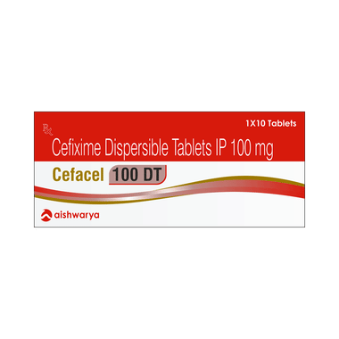 Cefacel 100 DT Tablet