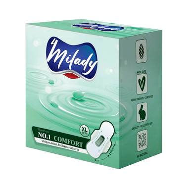 4Milady Comfort Sanitary Pads (34 Each) XL