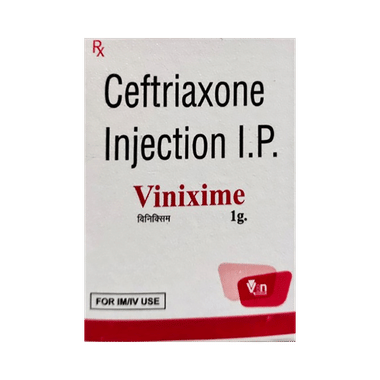 Vinixime 1g Injection