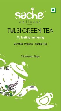 Sache Wellness Organic Tulsi Green Tea