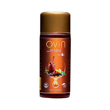 Ovin Herbal Hair Vitalizer Oil For Hair Growth, Nourishment & Reduce Dandruff